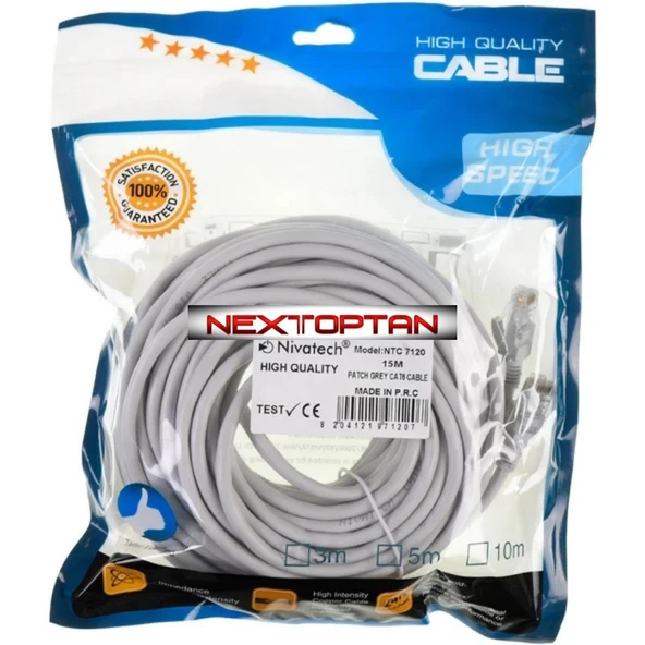 CAT6 ETERNET KABLOSU  25MT ürün görseli 1