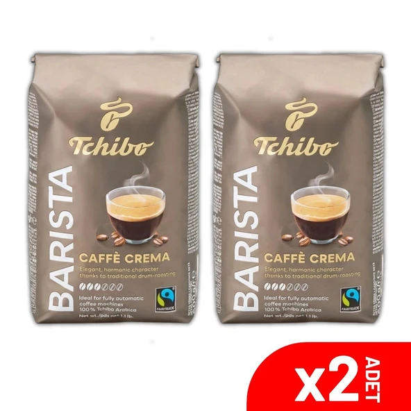 Tchibo Barista Caffe Crema Çekirdek Kahve500g 2 Li ürün görseli 1
