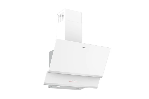 TommaTech TDE6001WG Duvar Tipi Davlumbaz 60 Cm Beyaz Cam ürün görseli 1
