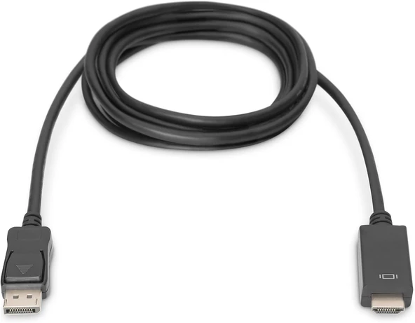 Digitus DisplayPort Adaptör Kablosu, DP - HDMI Tip A 2m (AK-340303-020-S) 2m ürün görseli 1