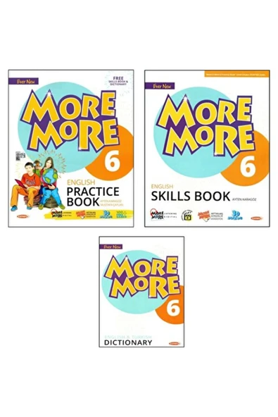 6.Sınıf Englısh More More Practıte Book Set ürün görseli 1