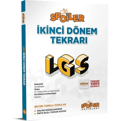 Spoiler Lgs 2.Dönem Tekrarı ürün görseli 1