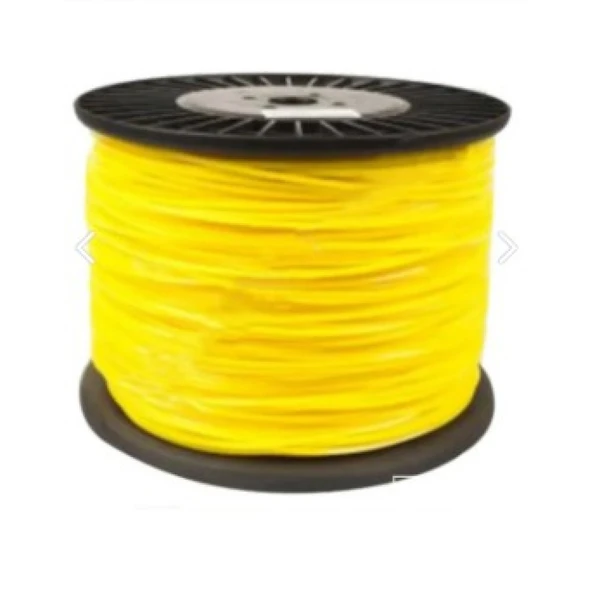 GM Top Misina 3.3mm Sarı 6 Köşe Tırpan Misinası 825 Metre ürün görseli 1