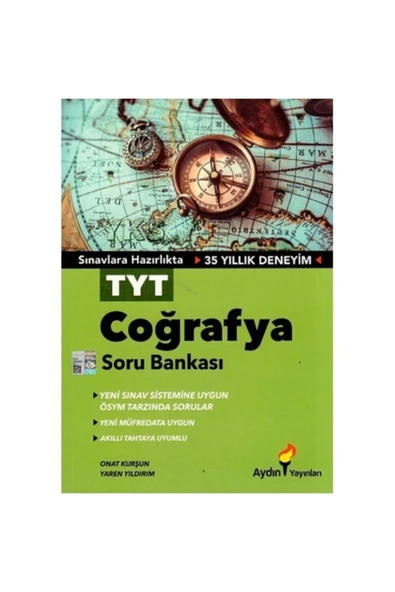 Aydın Tyt Coğrafya Soru Bankası ürün görseli 1