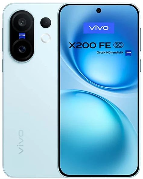 Vivo X200 FE 12 GB 256 GB Mavi (Vivo Türkiye Garantili) ürün görseli 1