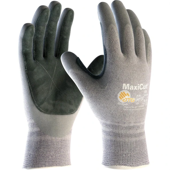 ATG MaxiCut® Oil™ 34-470LP Yağlı ve Islak Ortamlar  İçin Kesilme Dirençli İş Eldiveni ürün görseli 1
