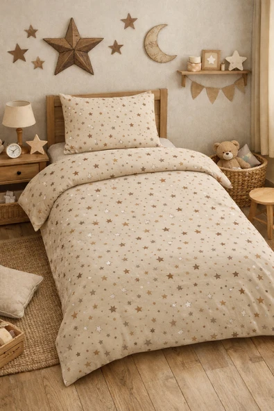 Tek Kişilik Nevresim Takımı 160x220cm - 2 Yastık Kılıfı ürün görseli 1
