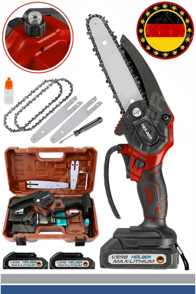 HEİLBER Alman V598 15ahm Red Çift Akülü Budama Testeresi Şarjli Ağaç Dal Budama Kesme Testere Makinesi ürün görseli 1