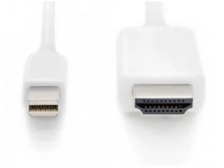 Digitus DisplayPort Adaptör Kablosu mini DP - HDMI type A 2m AK.340304.020.W ürün görseli 1