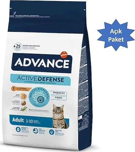Advance Tavuklu 1.5 kg Yetişkin Kedi Maması Açık Paket ürün görseli 1