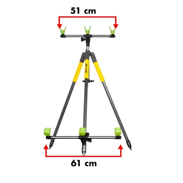 Effe Kamış Ayağı Surf Tripod HG283 - Resim 5