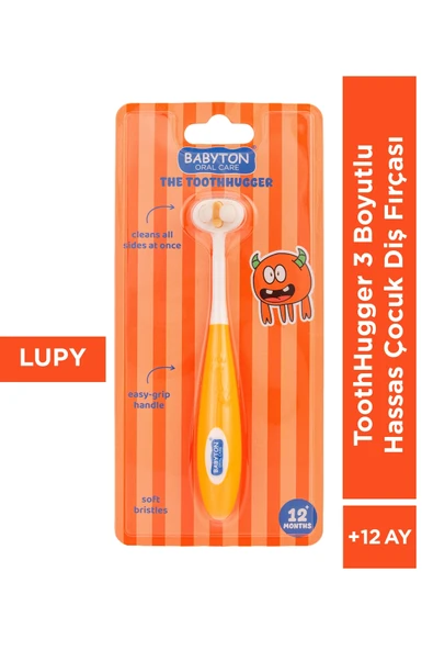 Toothhugger 3 Yönlü Çocuk Diş Fırçası Lupy ürün görseli 1