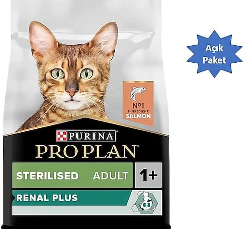 Pro Plan Sterilised Somonlu 3 kg Kısırlaştırılmış Yetişkin Kedi Maması Açık Mama ürün görseli 1