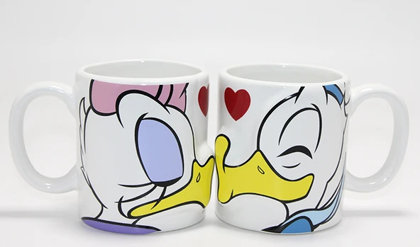 Donald Ve Daisy Duck Çift Kupa Bardak Seti ürün görseli 1