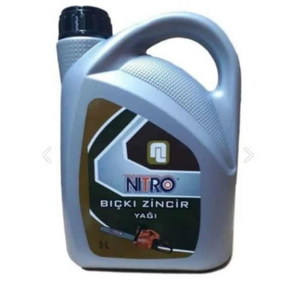 NİTRO BIÇKI ZİNCİR YAĞI 3 LT MOTORLU TESTERE/ELEKTRİKLİ TESTERE VE AKÜLÜ ÜRÜNLERDE ürün görseli 1