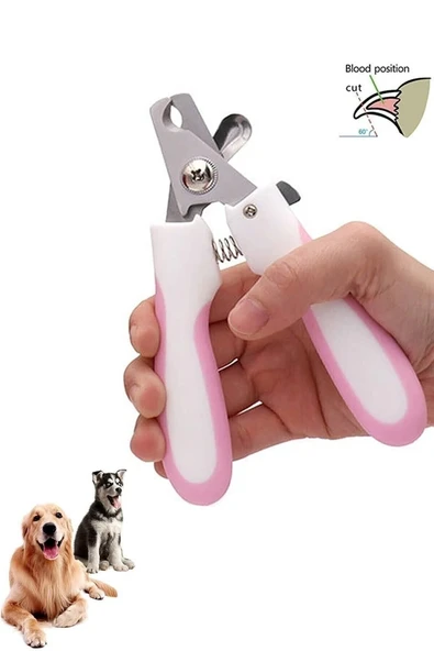 AKACAT Dayanıklı Çelik Kedi ve Köpek Tırnak Makası Profesyonel Tırnak Bakımı 12 cm Pet ürün görseli 1