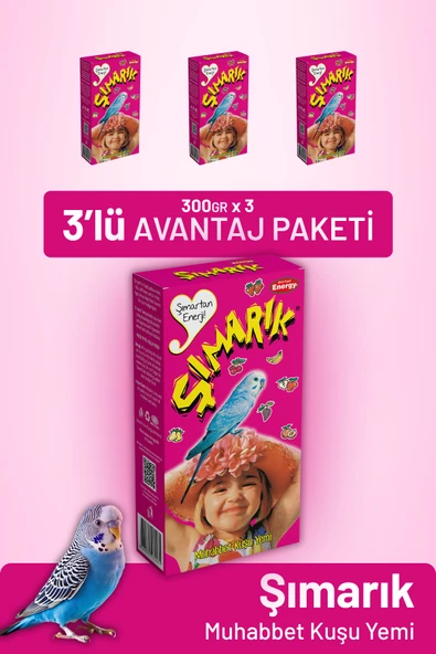Şımarık Muhabbet Kuşu Yemi - 3 Adet ürün görseli 1