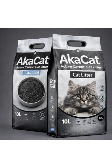 AKACAT Aktif Karbonlu Süper Topaklanan Premium 10 Lt ürün görseli 1