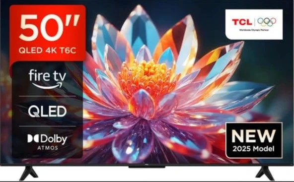Tcl 50t6c 50 127 Uydu Alıcılı 4k Ultra Hd Google Qled TV