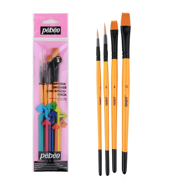 Pebeo Fırça Seti 4 Lü Set-5 ürün görseli 1