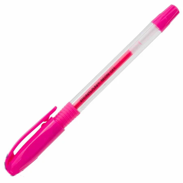 Pensan Jell Kalem Neon 1,0Mm Pembe Pe02229Jkpe 12 Li (1 Paket 12 Adet) ürün görseli 1