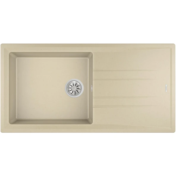 Teka Stone 60 L-TG Topasbeige Granit Mutfak Eviyesi ürün görseli 1