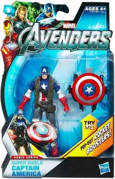 Marvel Avengers Captain America - 9 cm - Resim 3