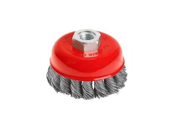 Burgulu Çanak Tel Fırça 85 mm MK1160 ürün görseli 1