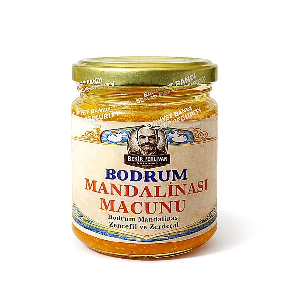 Bodrum Mandalinası Macunu Zencefil Zerdeçal İçerikli Geleneksel Doğal ürün görseli 1