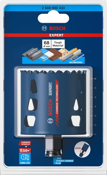 EXP PC-Plus eHD Delik Açma Testeresi 68 mm (panç) - Resim 2