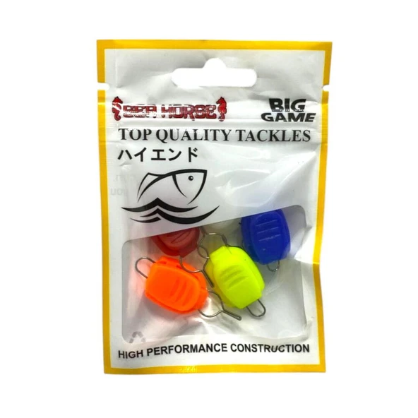 Sea Horse Baitcasting Klips 5 Li Paket - Resim 2