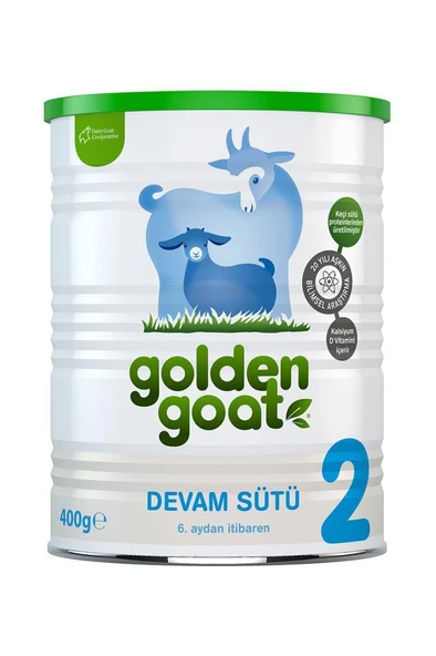 Golden Goat 2 Keçi Sütlü Devam Sütü 400 gr ürün görseli 1