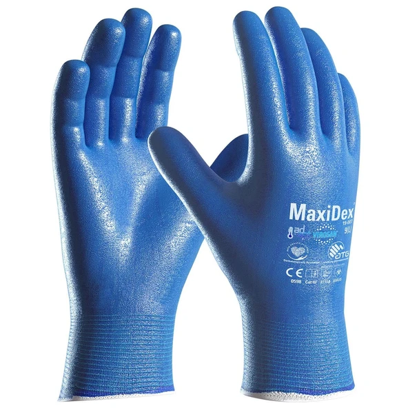 ATG MaxiDex® 19-007 Hibrit Hijyenik İş Eldiveni ürün görseli 1