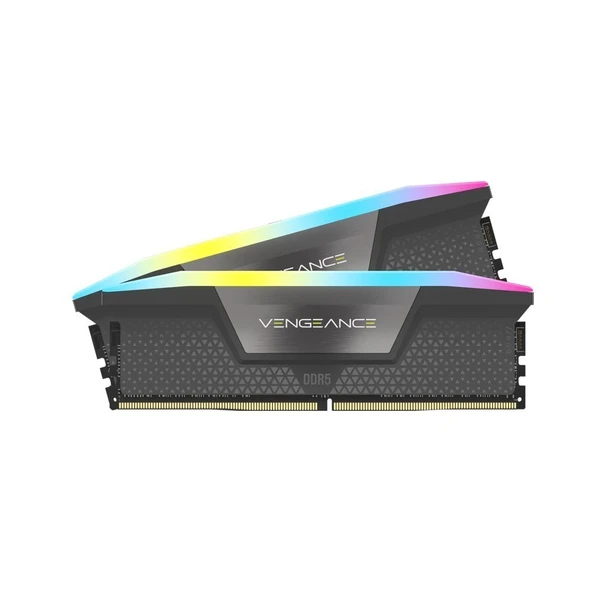 CORSAIR Vengeance RGB 32GB DDR5 CL36 (2x16GB) 6000MHz AMD EXPO Ram-CMH32GX5M2F6000Z36 ürün görseli 1