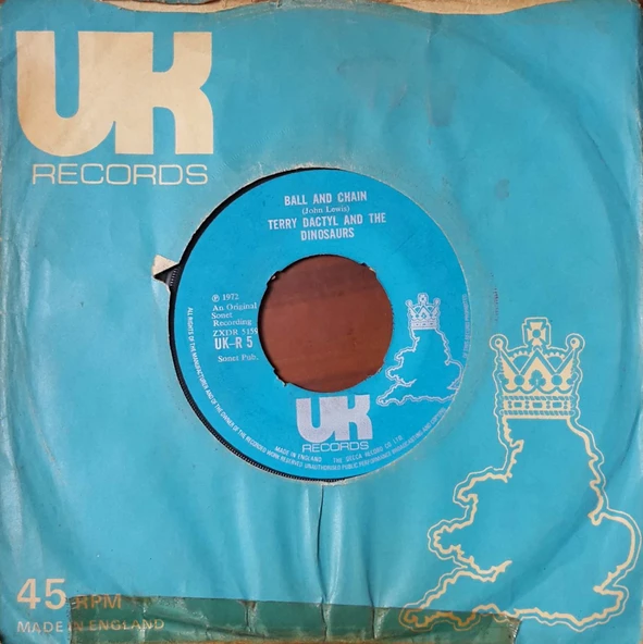 Terry Dactyl And The Dinosaurs Sea Side Shuffle 45lik Plak ürün görseli 1