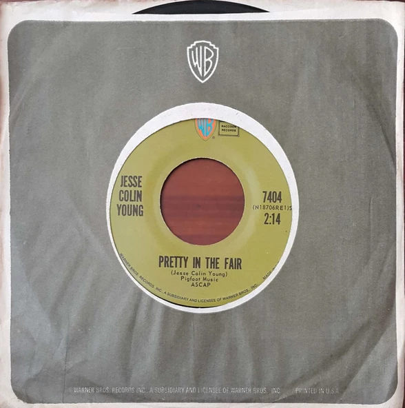 Jesse Colin Young Pretty İn The Fair 45lik Plak ürün görseli 1