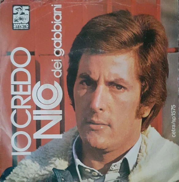 Nico Del Gabbiani Io Credo 45lik Plak ürün görseli 1