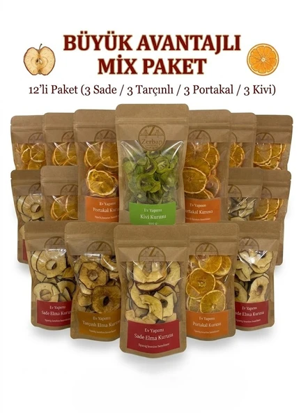 Kurutulmuş Meyve Mix Set Avantajlı Paket 12 x 50 g ürün görseli 1