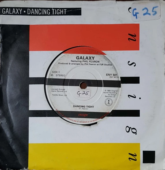 Dancing Tight Galaxy Featuring Phil Fearon 45lik Plak ürün görseli 1