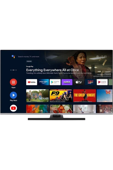 Telefunken QU55AN900M 55"-140CM ULTRAHD ANDROID QLED TV ürün görseli 1