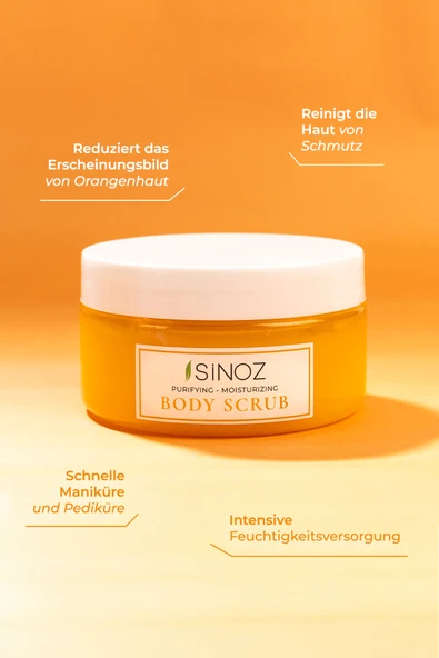 Body Scrub Besleyici Arındırıcı Nemlendirici Vücut Peelingi ürün görseli 1