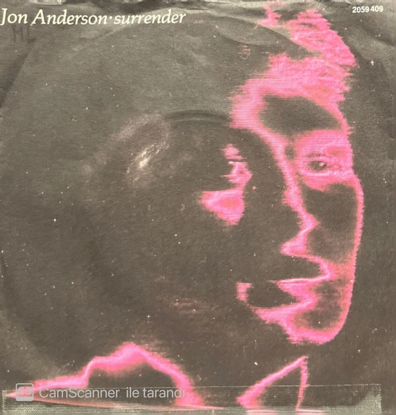 Jon Anderson Surrender 45lik Plak ürün görseli 1