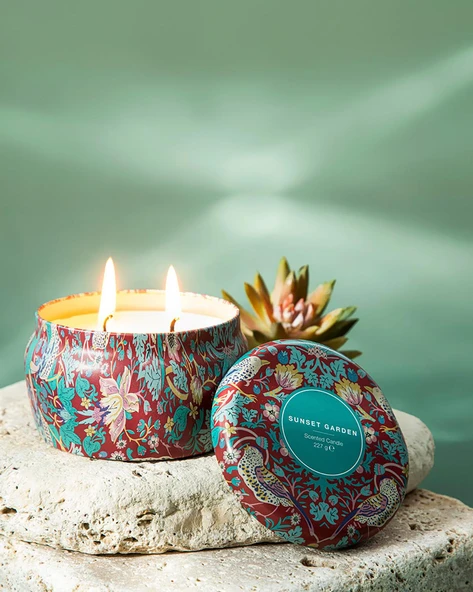 EnglishHome Sunset Garden Kokulu Mum 227 gr ürün görseli 1