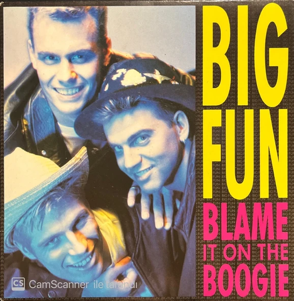 Big Fun Blame In To The Boogie 45lik Plak ürün görseli 1