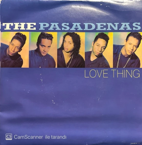 The Pasadenas Love Thing 45lik Plak ürün görseli 1