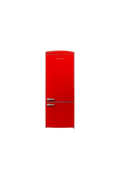 RETRO NFK52211 Kırmızı 471 Lt No-Frost Buzdolabı ürün görseli 1
