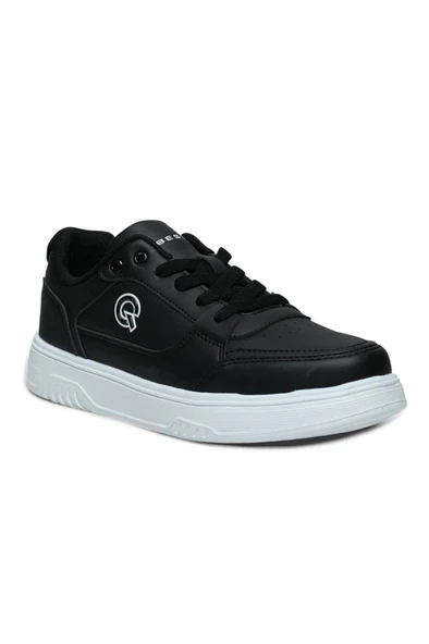 Best Of 2081-26 Cilt Deri Anatomik Bağcıklı Sneaker Siyah Beyaz 36-40 ürün görseli 1
