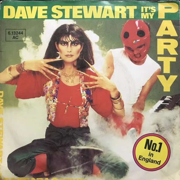 Dave Stewart It's My Party 45lik Plak ürün görseli 1