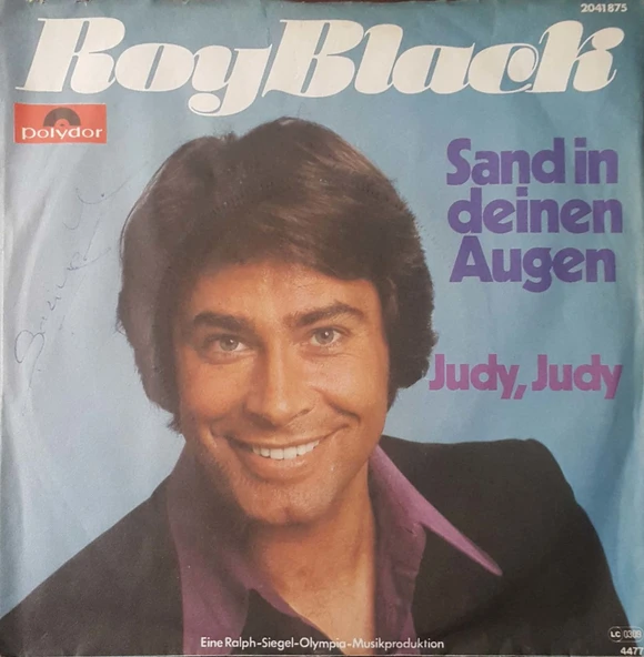 Roy Black Sand In Deinen Augen 45lik Plak ürün görseli 1