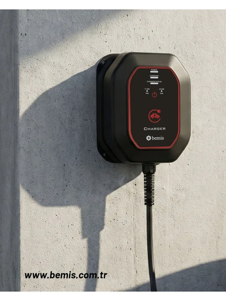 Bemis Elektrikli Araç Şarj Cihazı - Wallbox Charger 2 - 11/22 Kw - 5 Metre ürün görseli 1